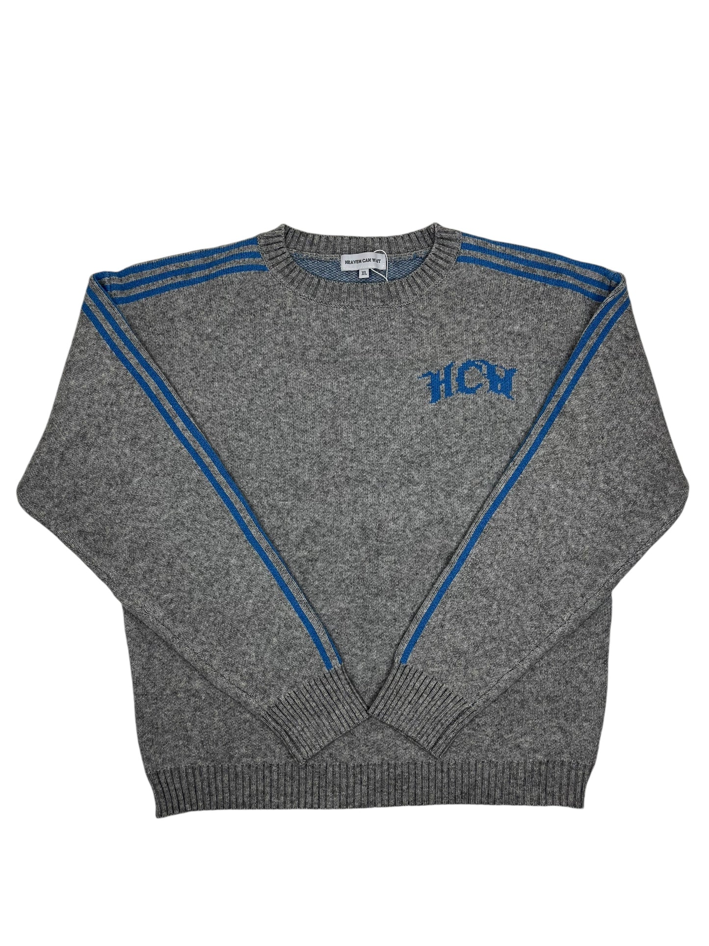 Heaven Can Wait Track Grey/Blue Knit (NEW) XL