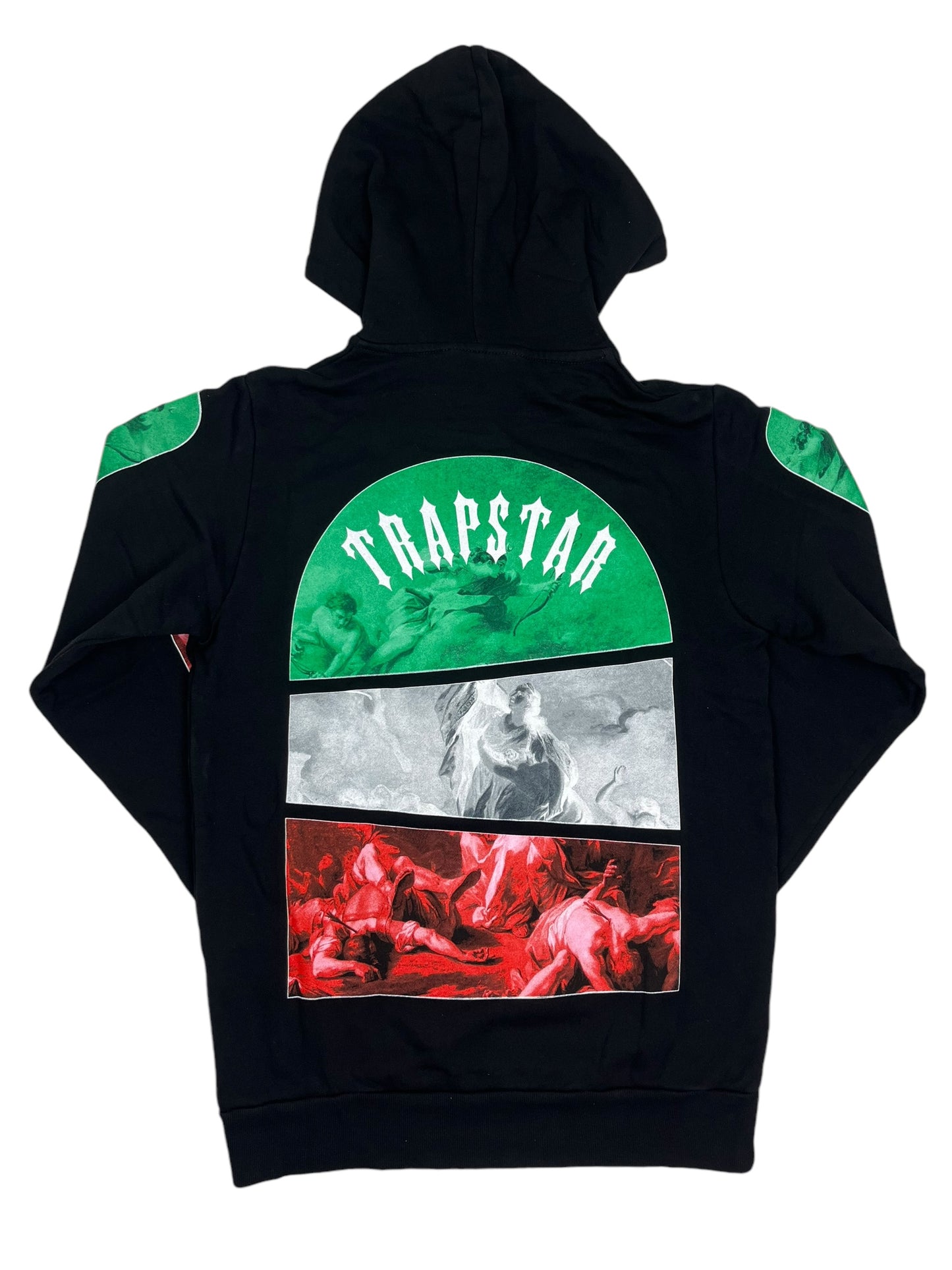 Trapstar Italiano Black Hoodie - (NEW) M