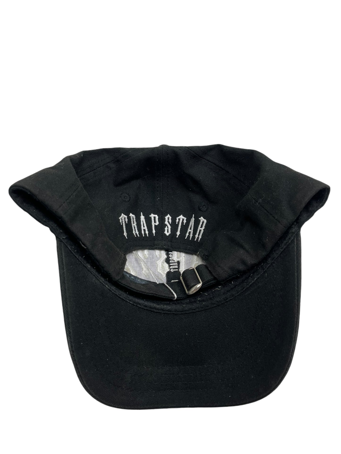 Trapstar Irongate Black Adjustable Cap - (GRADE A)