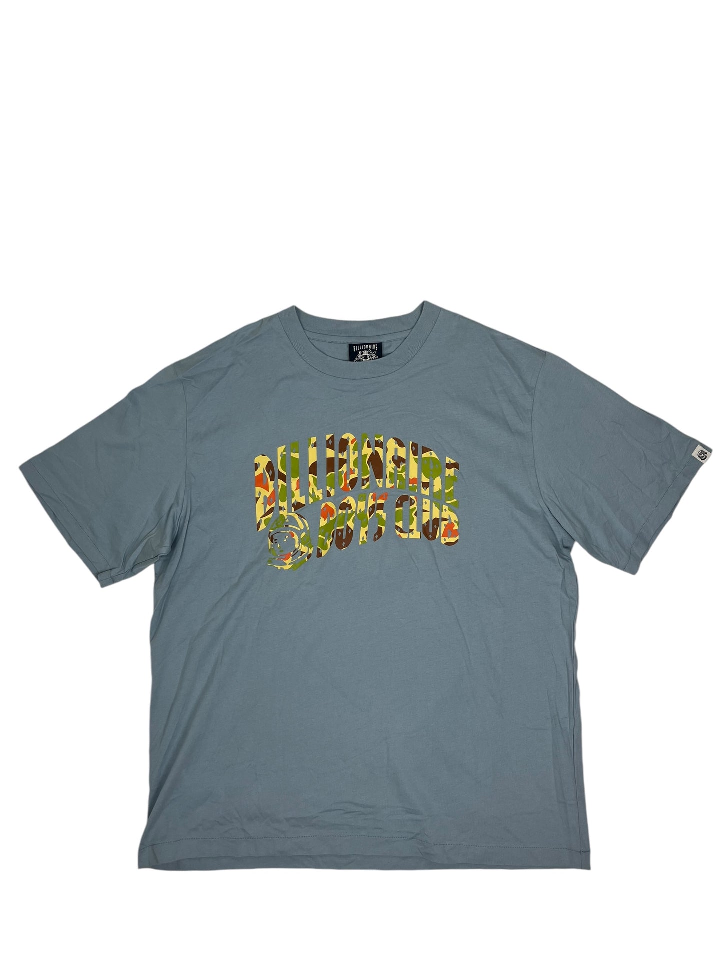 Billionaire Boys Club Camo Arch Logo Blue T Shirt - (NEW)