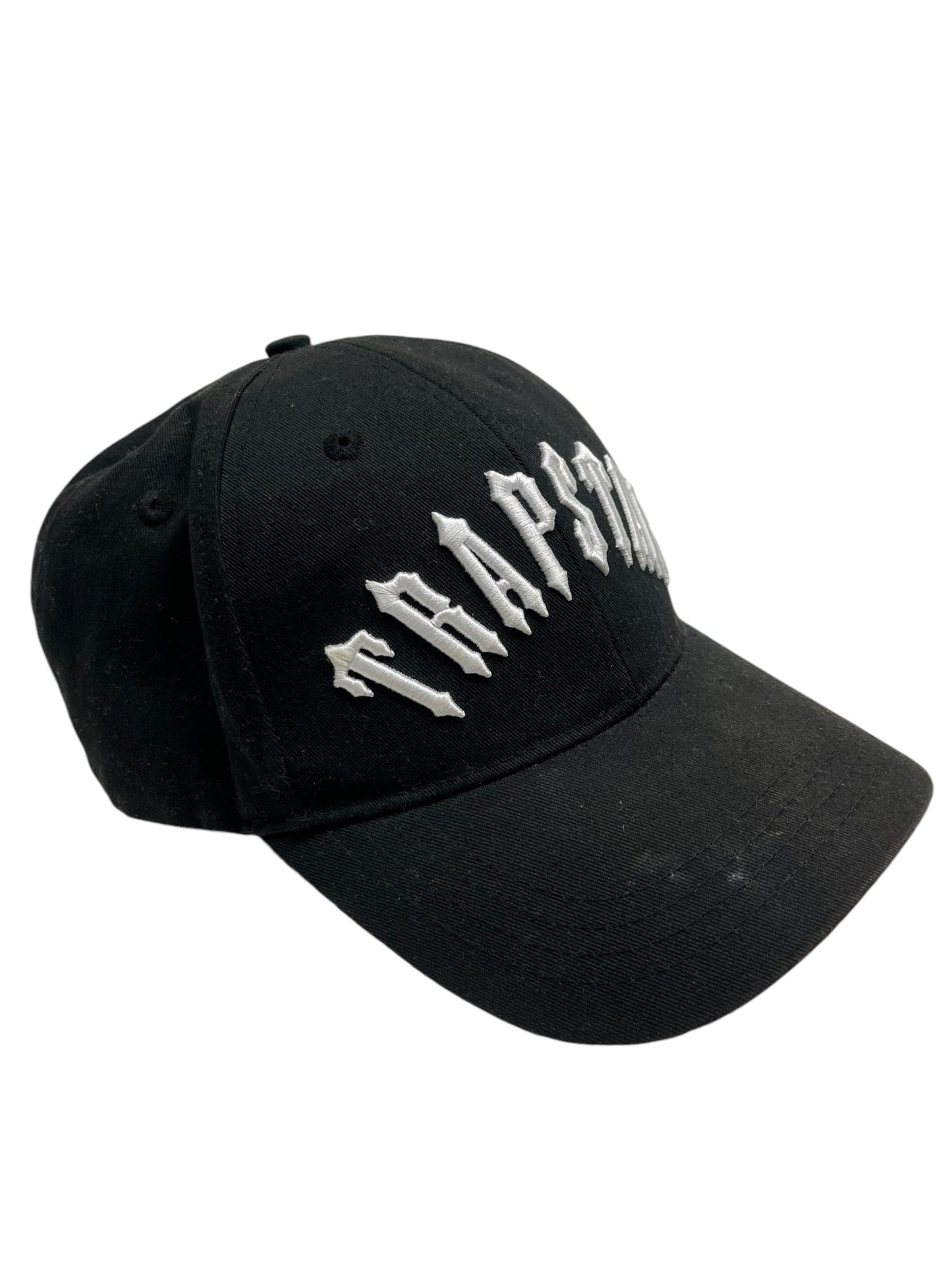 Trapstar Irongate Black Adjustable Cap - (GRADE A)