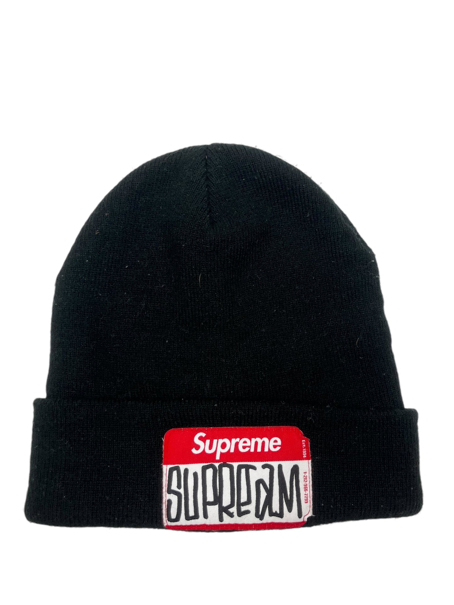 Supreme Gonz Nametag Beanie - (GRADE A)