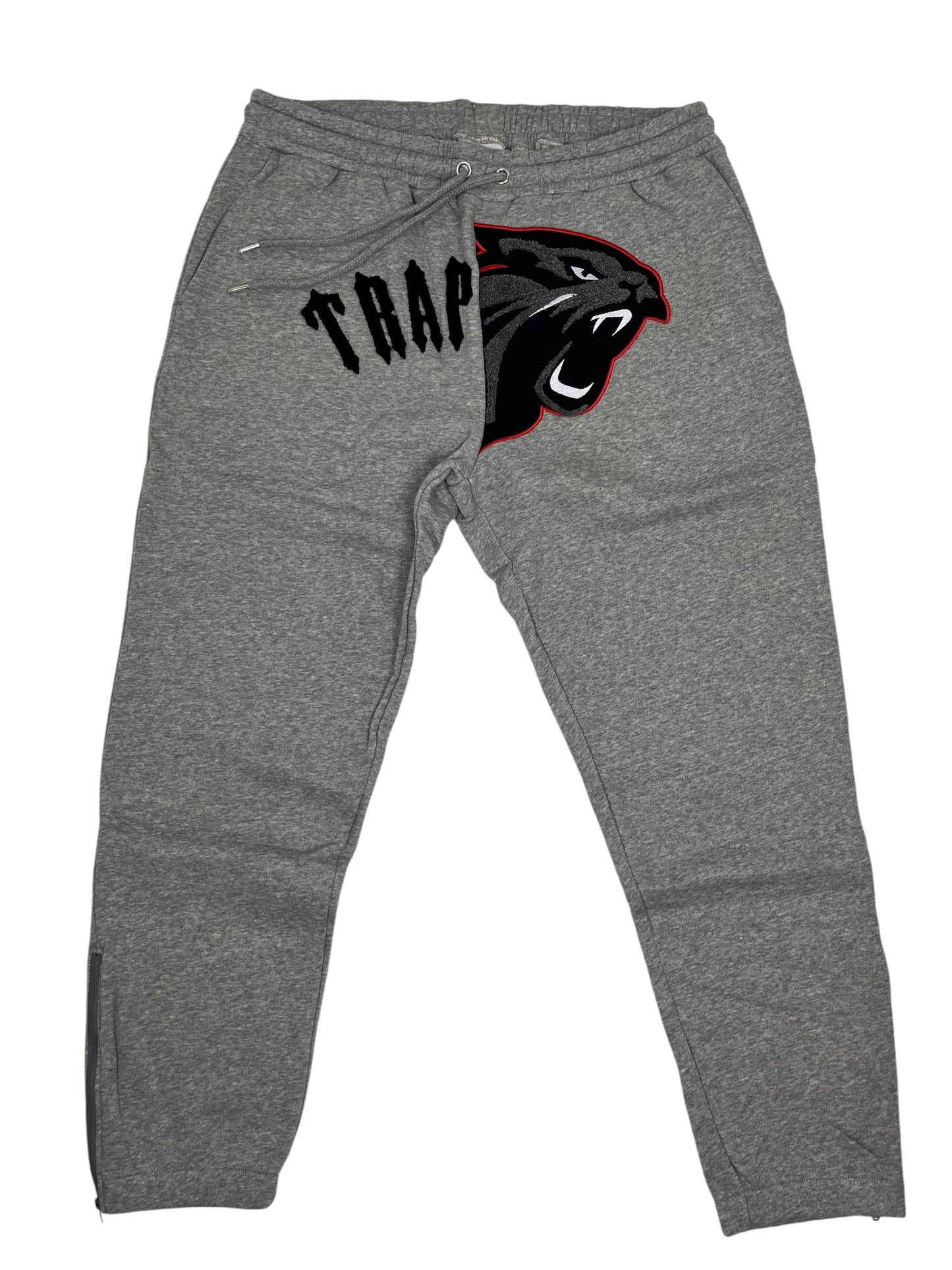 Trapstar Arch Shooters Tracksuit Grey/Red - (NEW) XXL