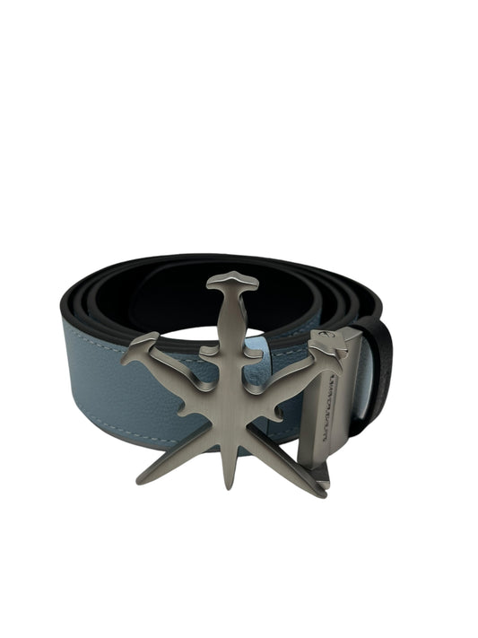 Unknown Dagger Reversible Belt Black/Blue (NEW) L/XL