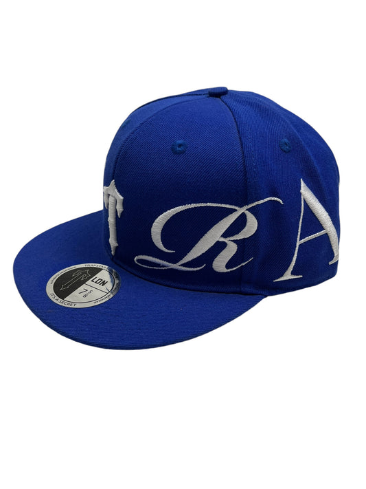 Trapstar Script Fitted Blue Cap - (NEW) 7 5/8