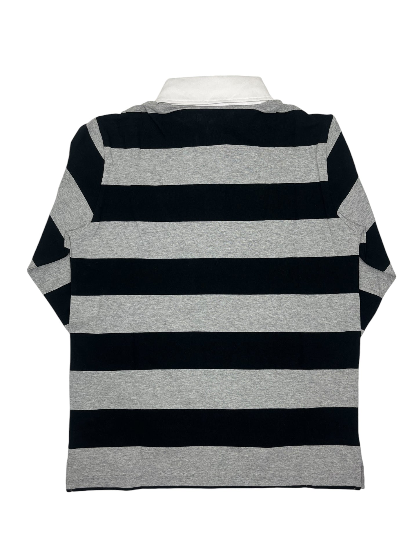 Billionaire Boys Club Striped Black/Grey Rugby Shirt - (NEW) M