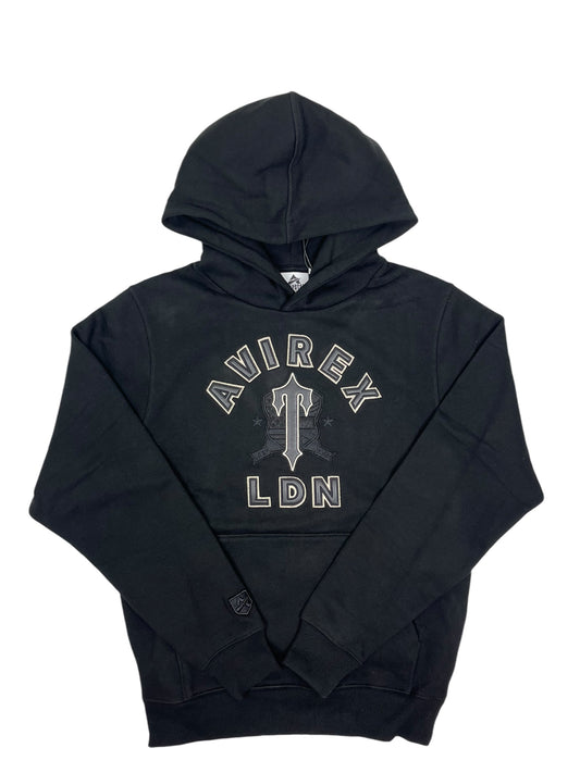 Trapstar X Avirex Black Hoodie - (NEW)