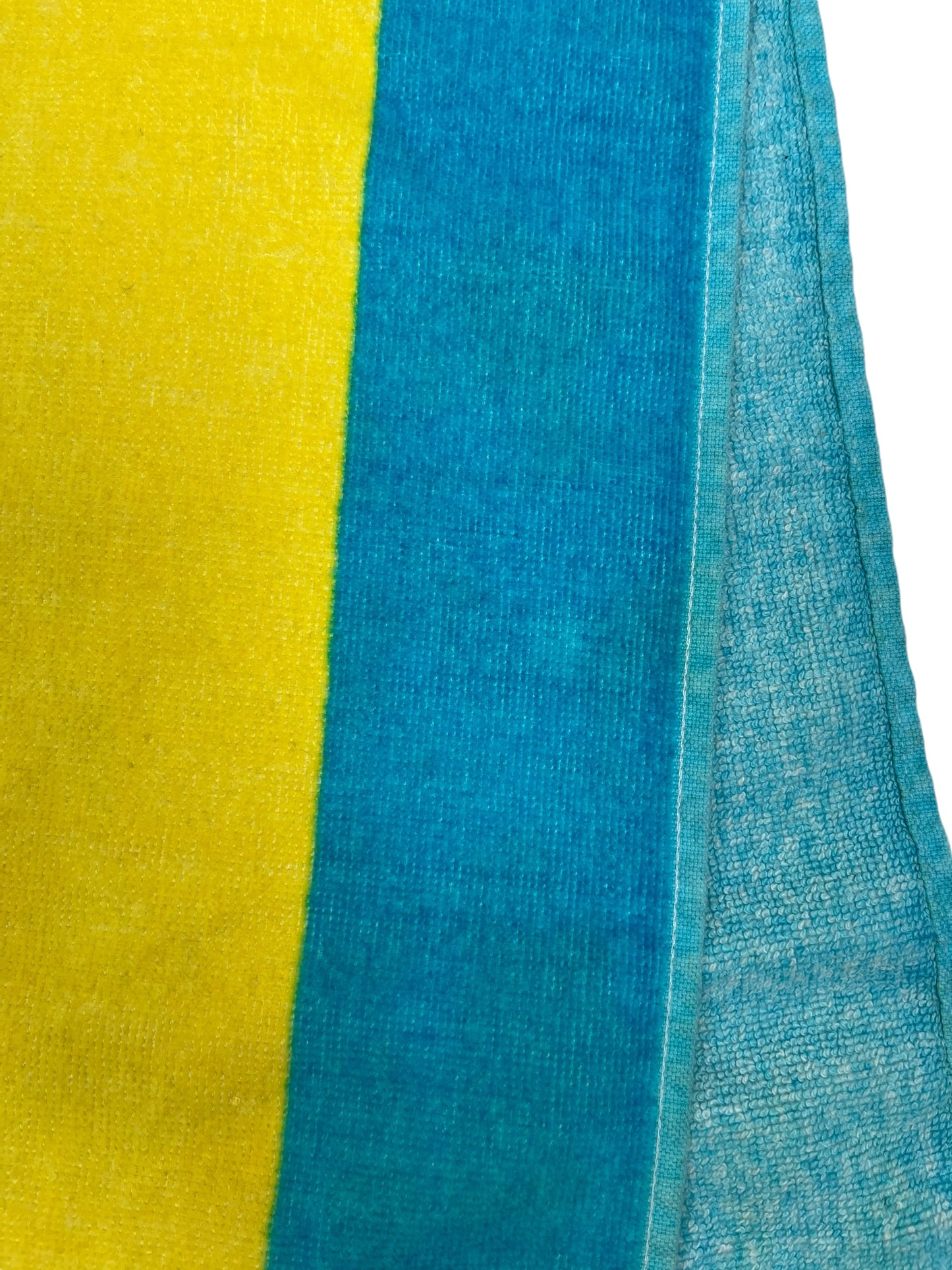 Patta Beach Towel Yellow/Blue - (NEW)