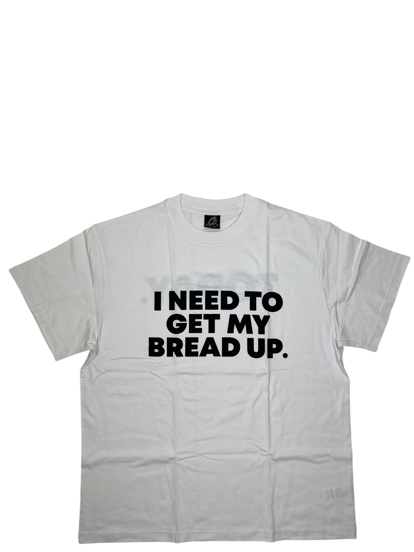 Corteiz Bread Up White T Shirt (NEW) M