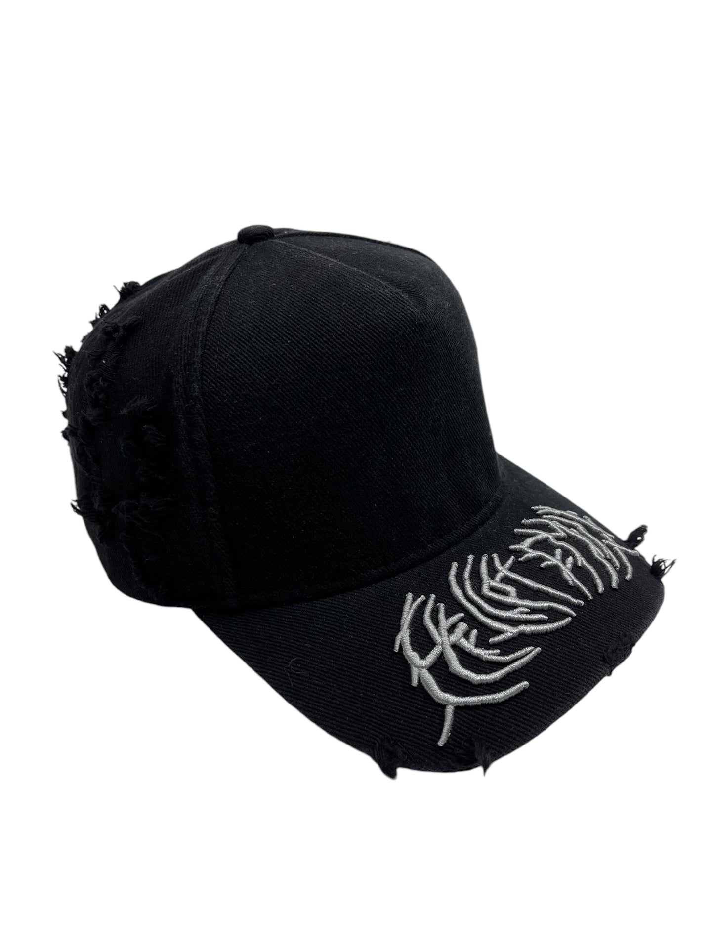 Heliot Emil Distorted Black Cap - (NEW)