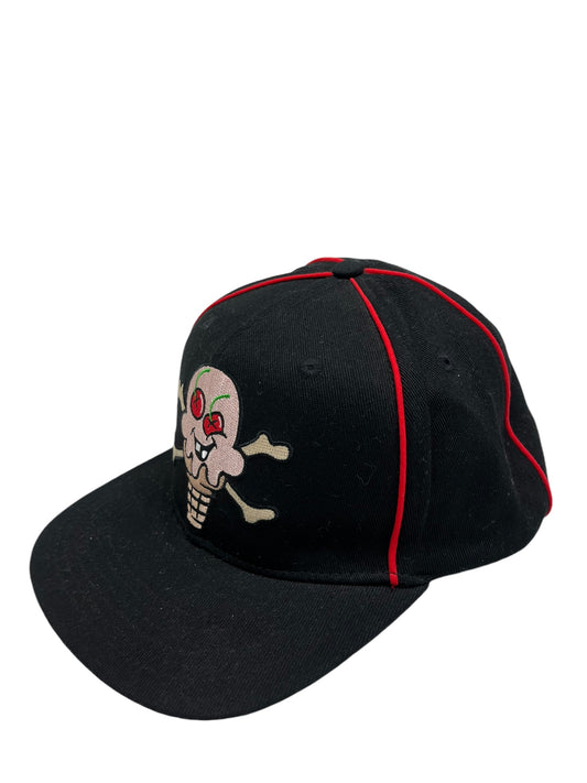 BBC Ice Cream Cones & Bones 6 Panel Black/Red Cap - (NEW)