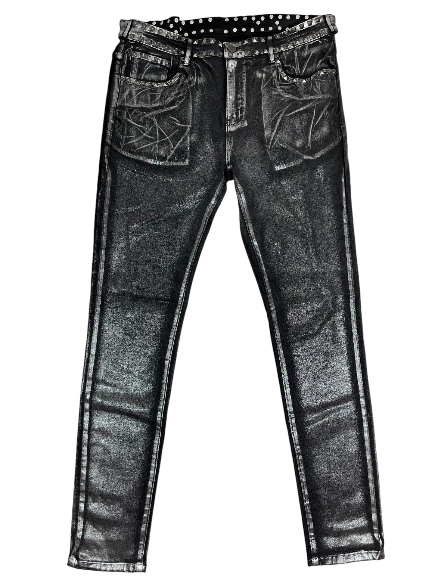 Angeles Loves You ALY Silver Wax Denim - (NEW)