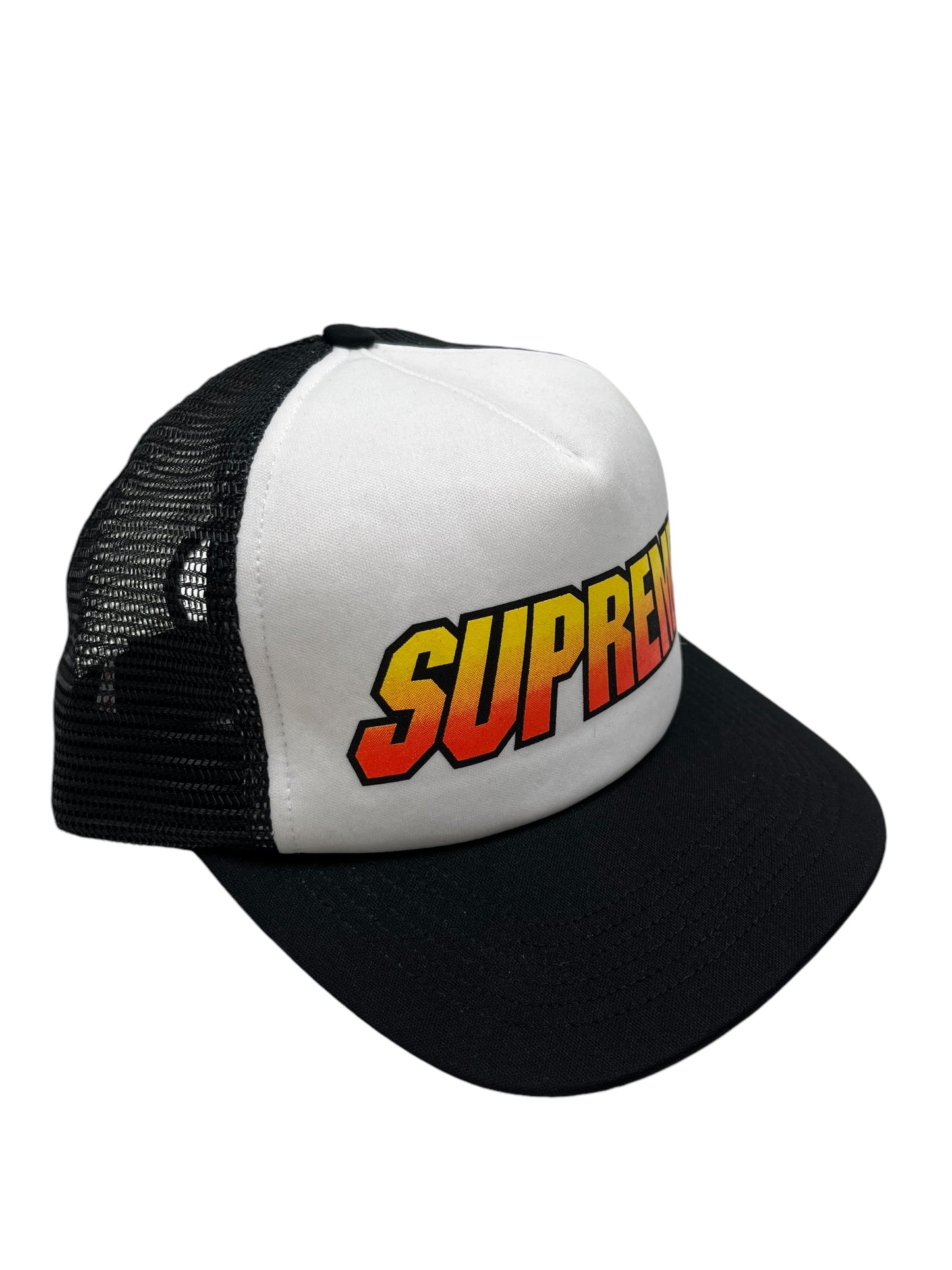 Supreme Gradient Mesh Back 5 Panel Adjustable Hat - (NEW)