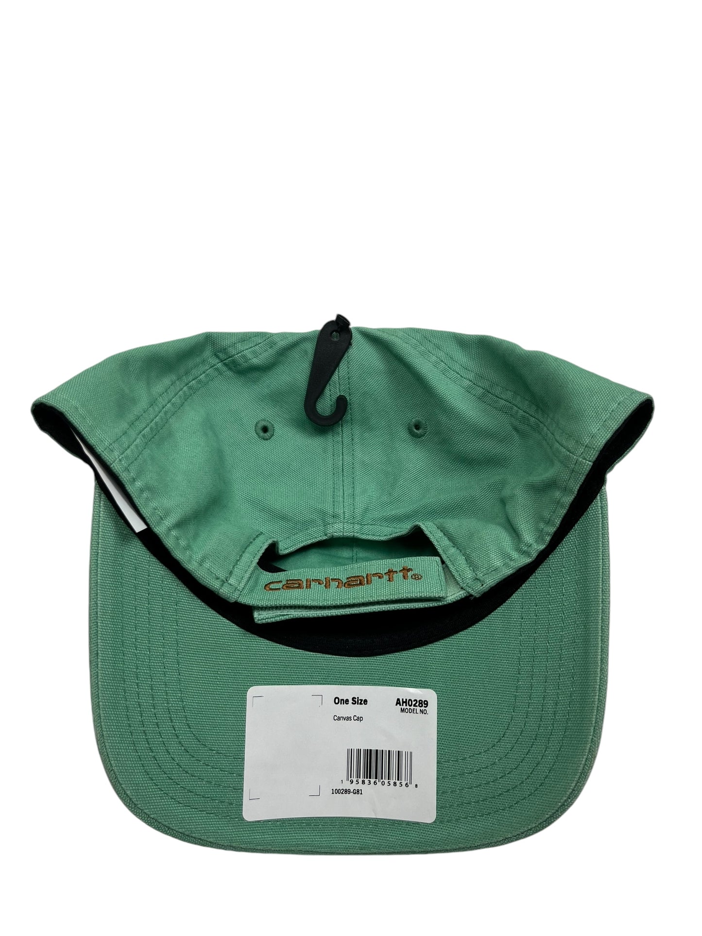 Carhartt Canvas Green Mesh Back Adjustable Cap - (NEW)