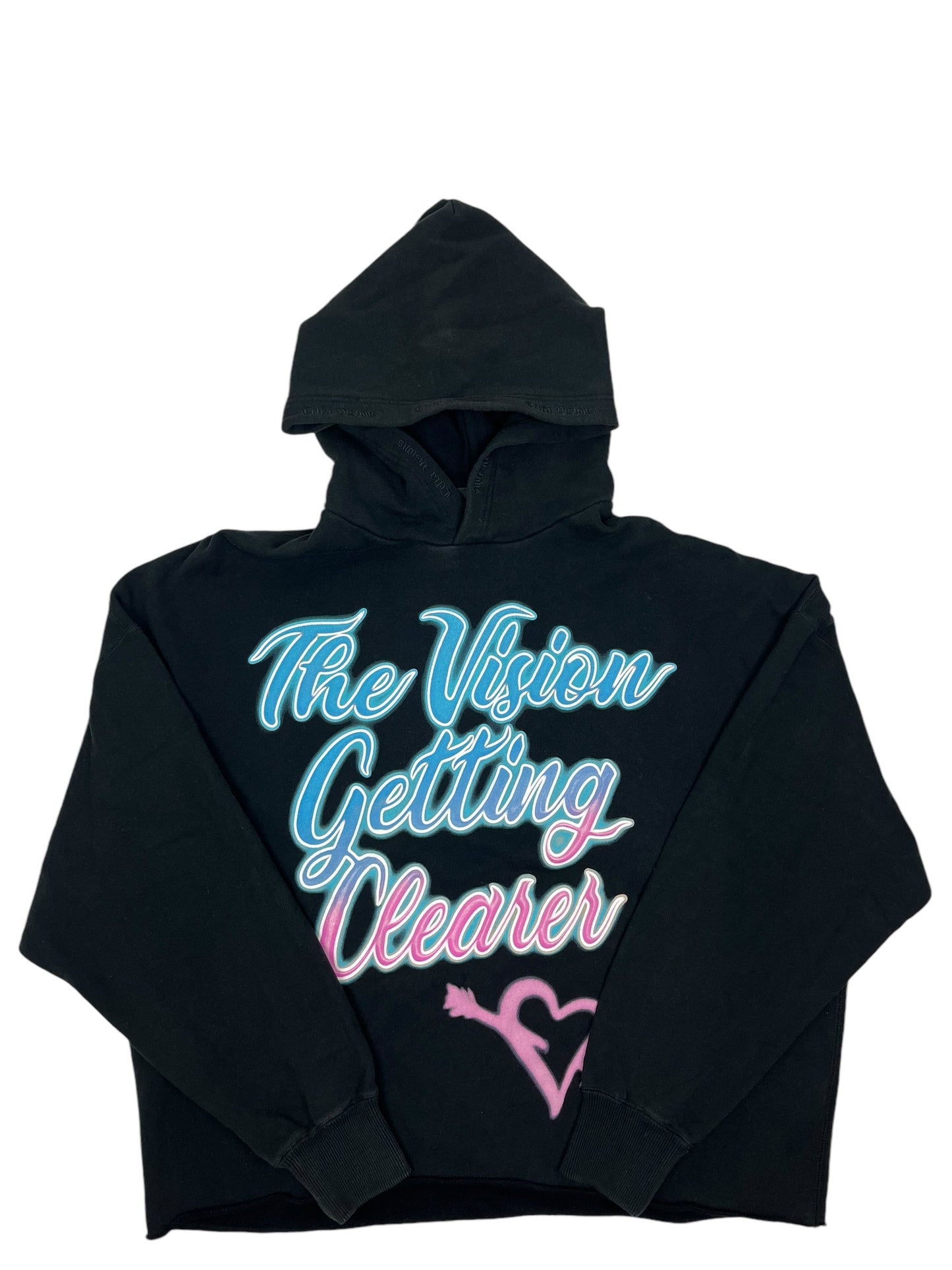 Cetra Visions Vision Clearer Black Hoodie (NEW) S