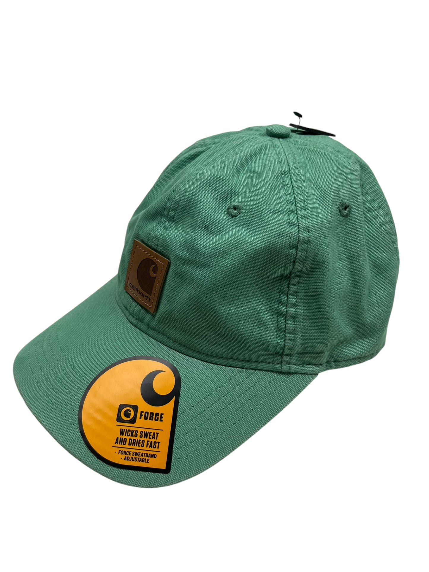 Carhartt Canvas Green Adjustable Cap - (NEW)