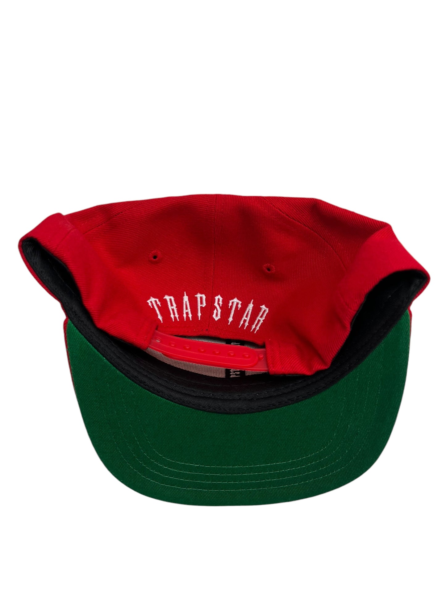 Trapstar Irongate 2021 Red/Green Adjustable Cap - (NEW)