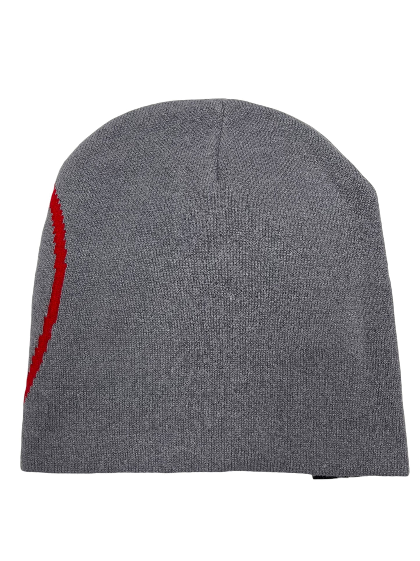 Corvidae Large Logo Grey/Red Beanie - (NEW)