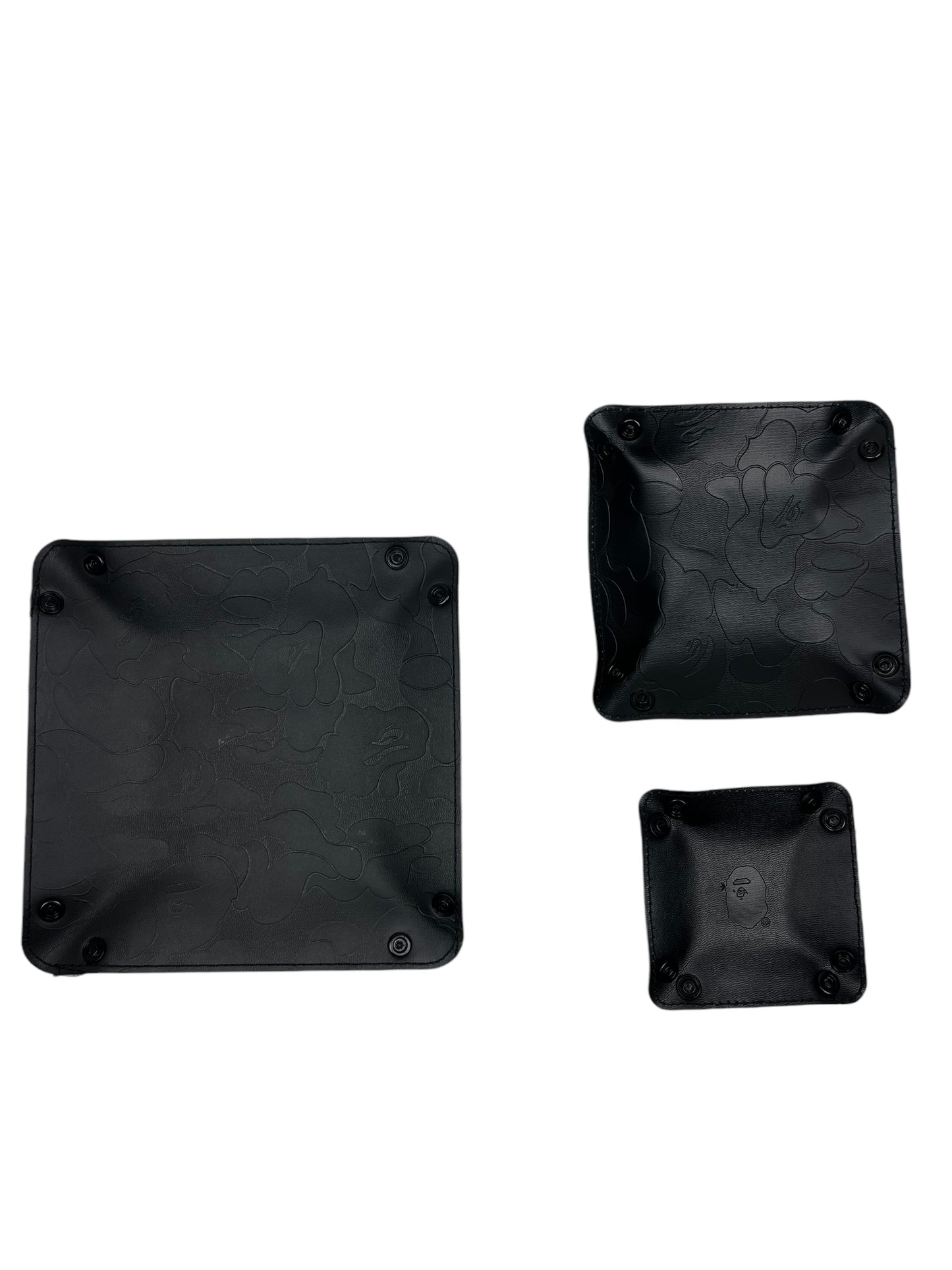 Bape 3 Piece Black Ashtray Kit - (NEW)