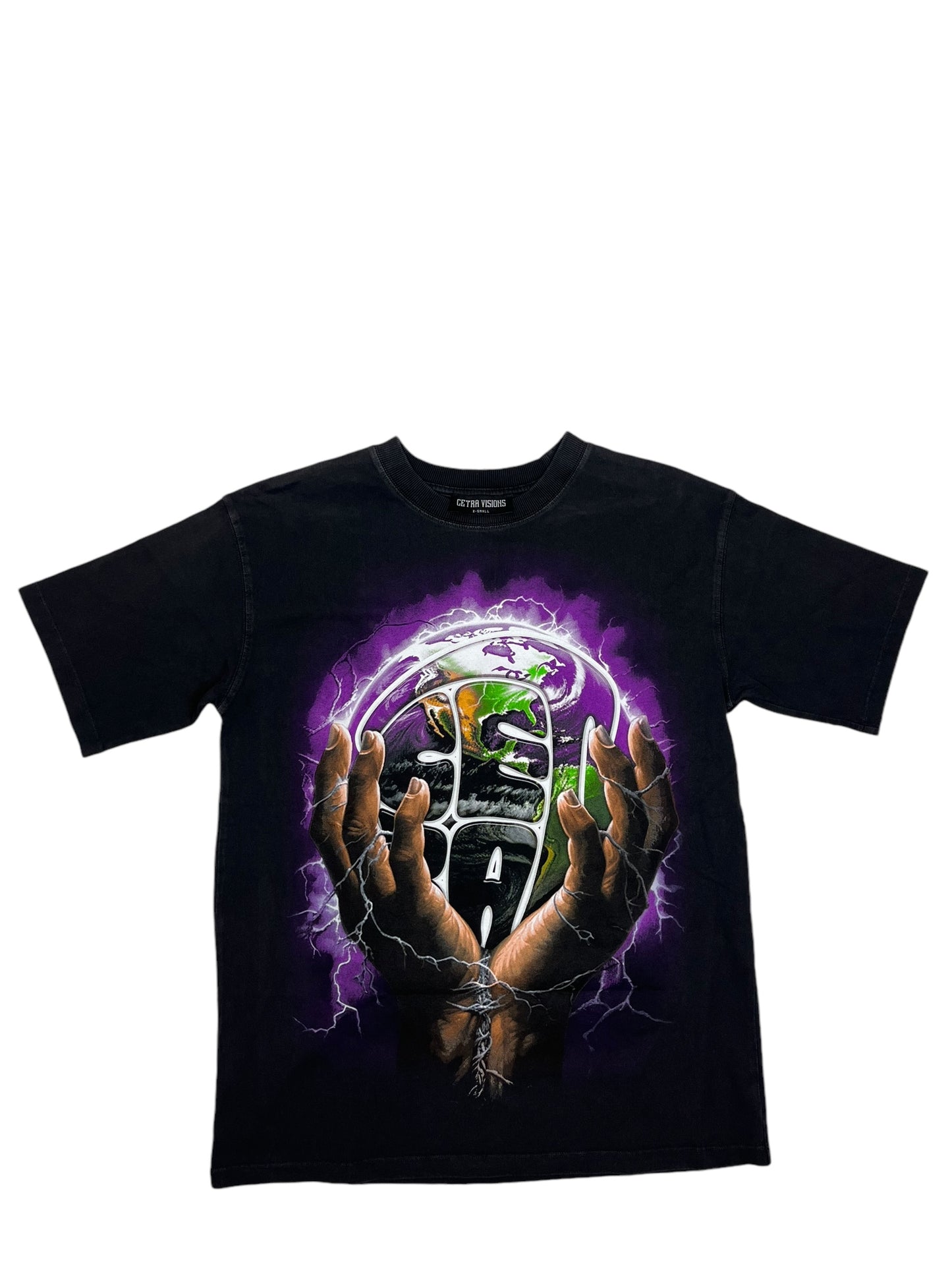 Cetra Visions World Black T Shirt (NEW)