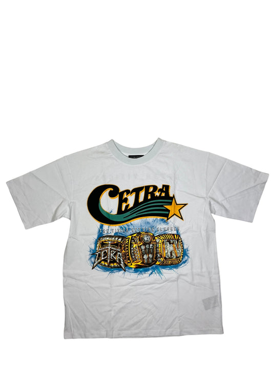 Cetra Visions Champion Ring White T Shirt (NEW) L