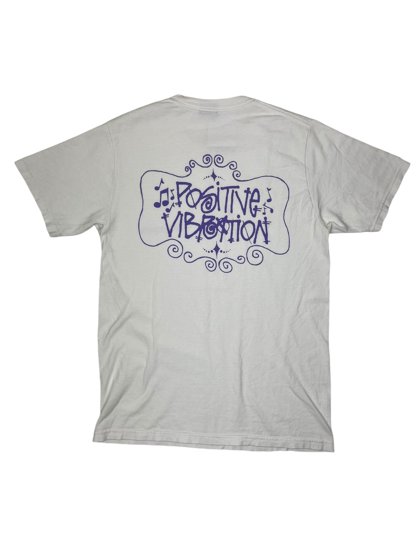 Stussy Positive Vibrations T Shirt White - (GRADE A) S