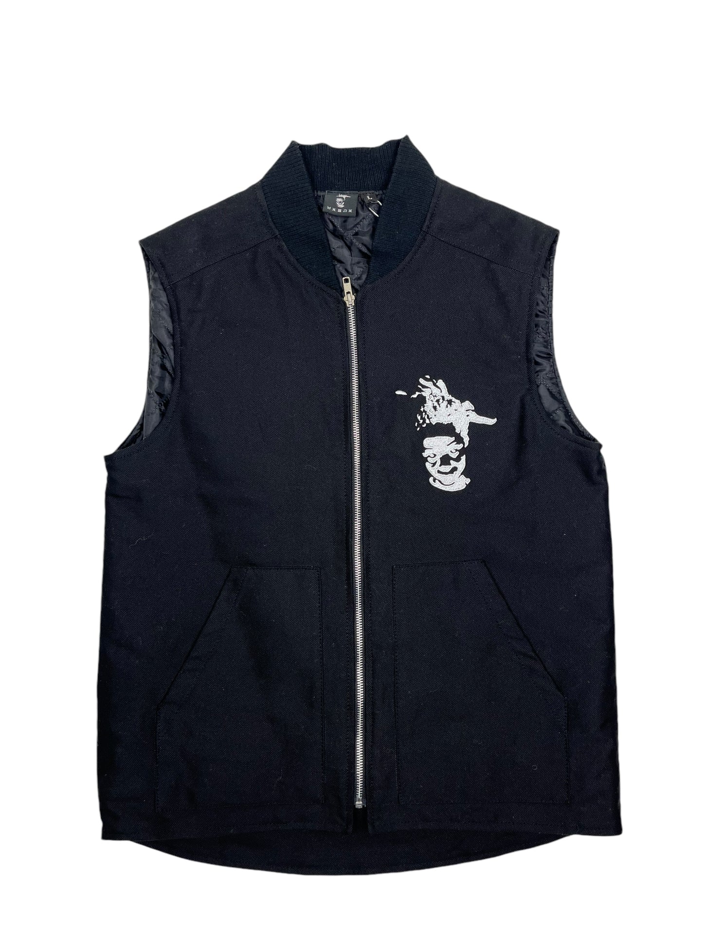 9ine Double 0we Vest Black - (GRADE A) L