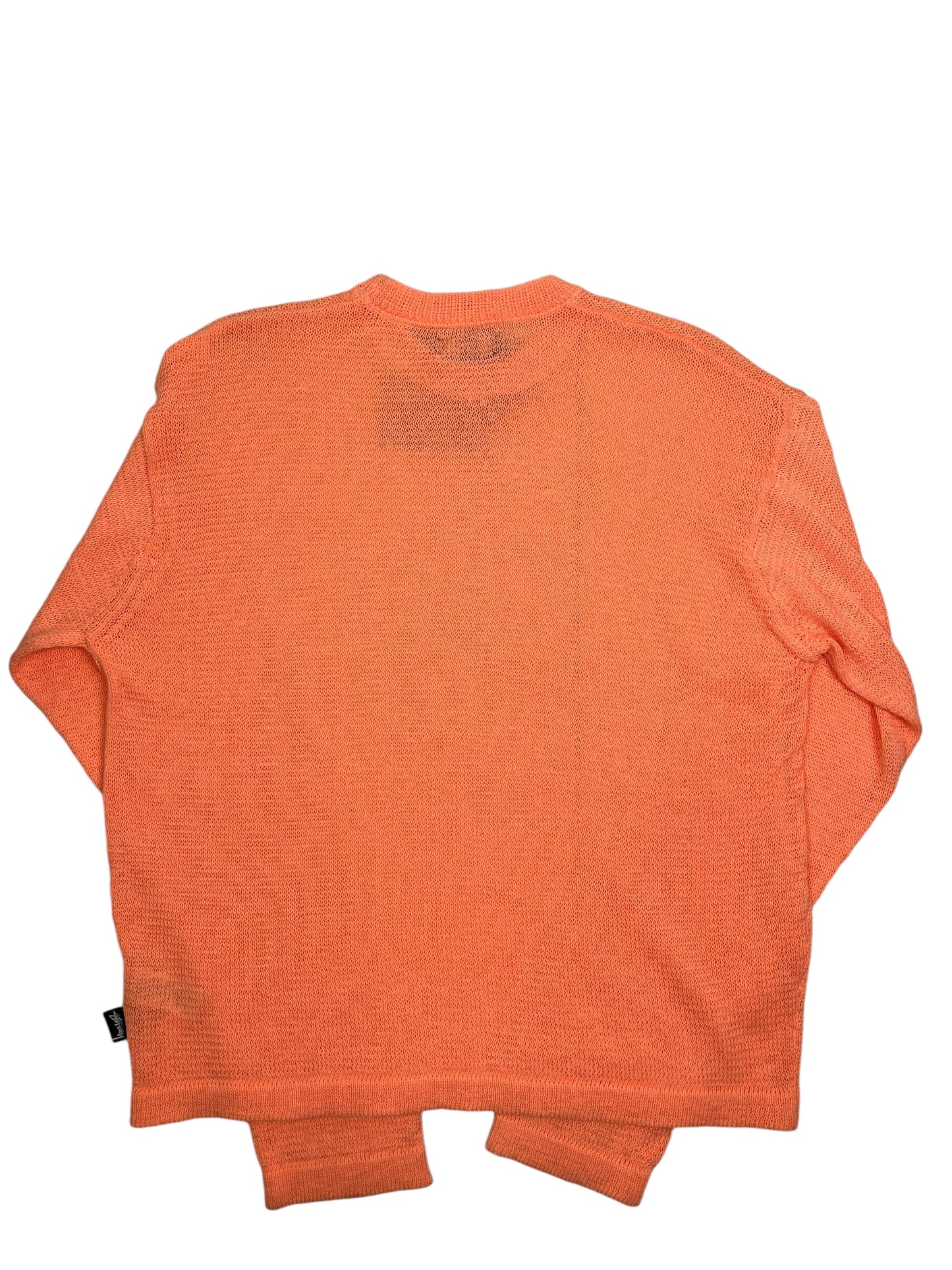 Stussy Knit Longsleeve Orange - (GRADE A) M