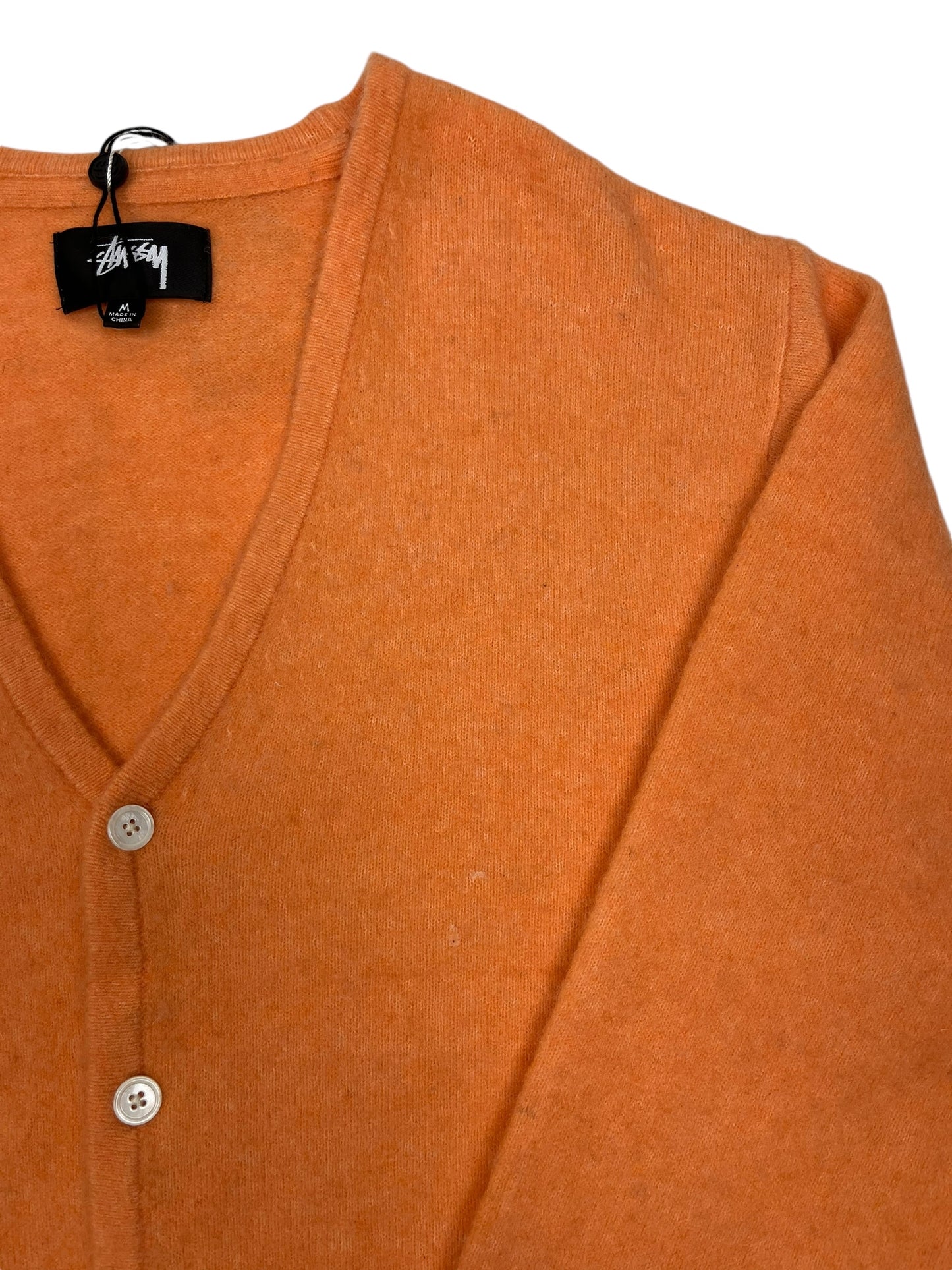 Stussy Cardigan Orange (NEW) M