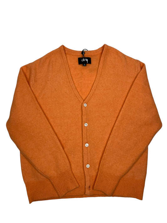 Stussy Cardigan Orange (NEW) M