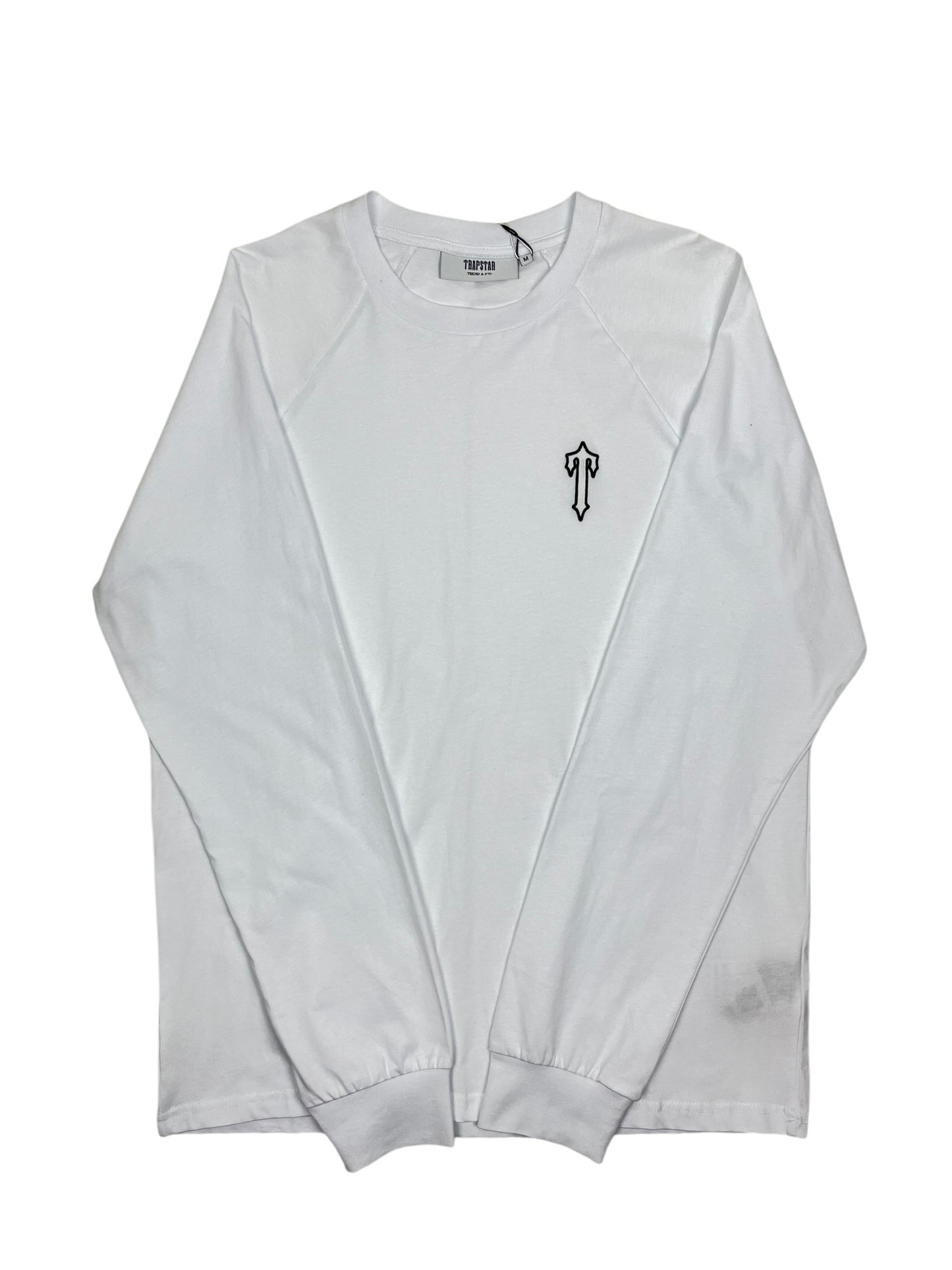 Trapstar Irongate Logo Longsleeve White - (NEW) M