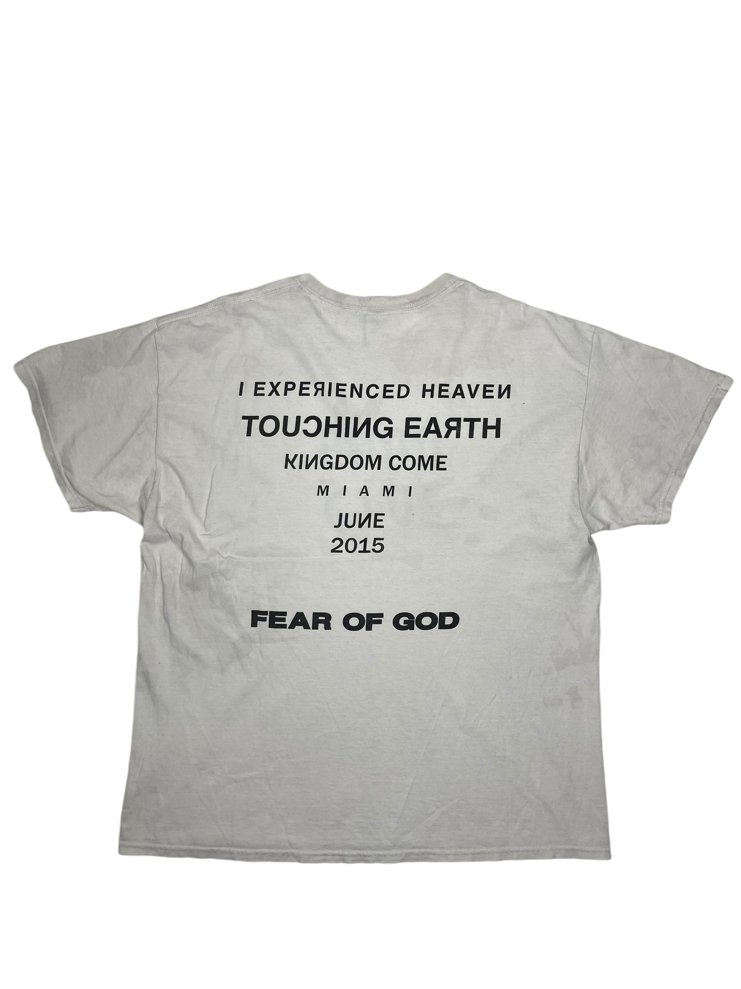 Fear Of God 2015 T Shirt White (GRADE B) XL