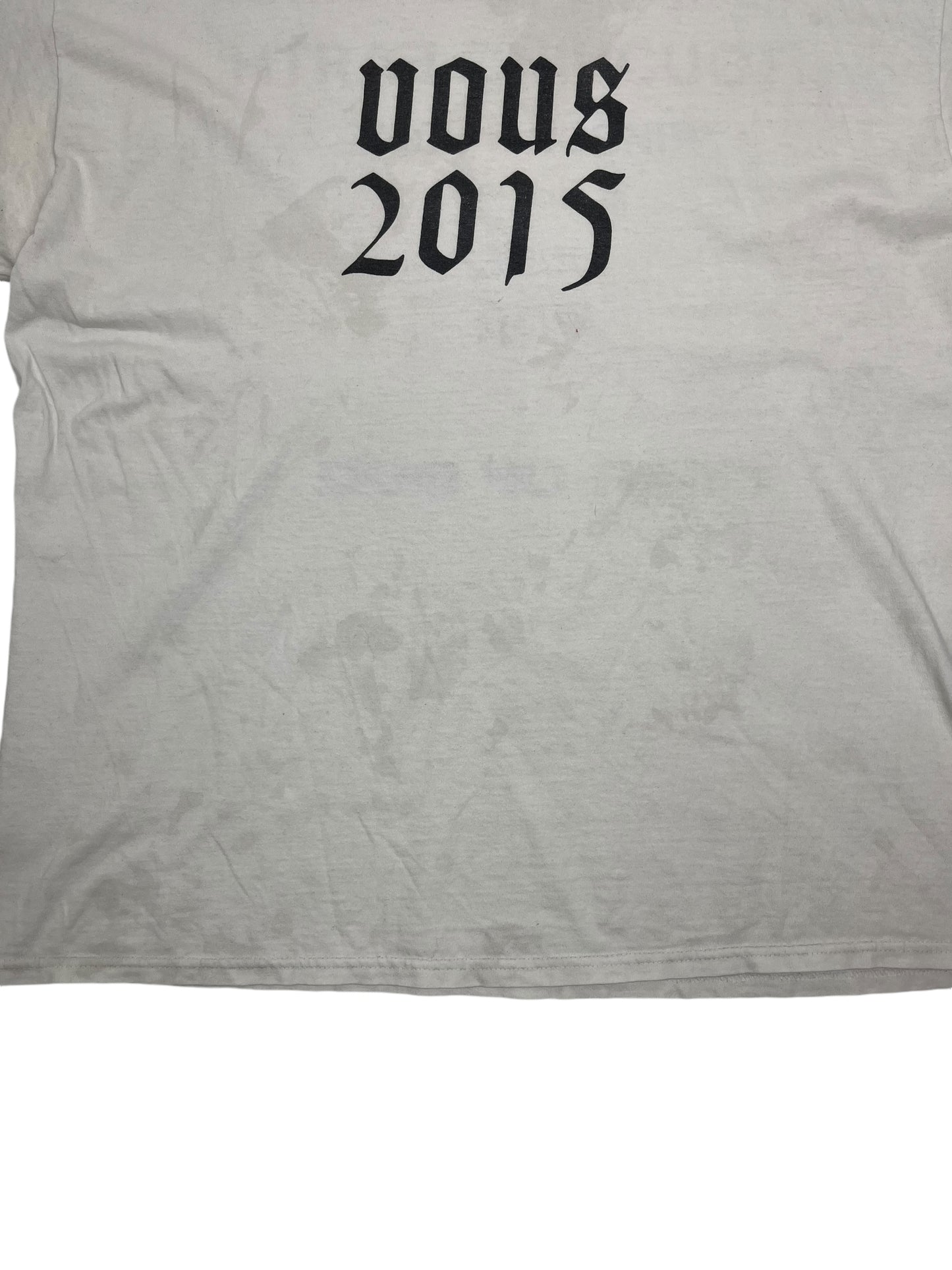 Fear Of God 2015 T Shirt White (GRADE B) XL