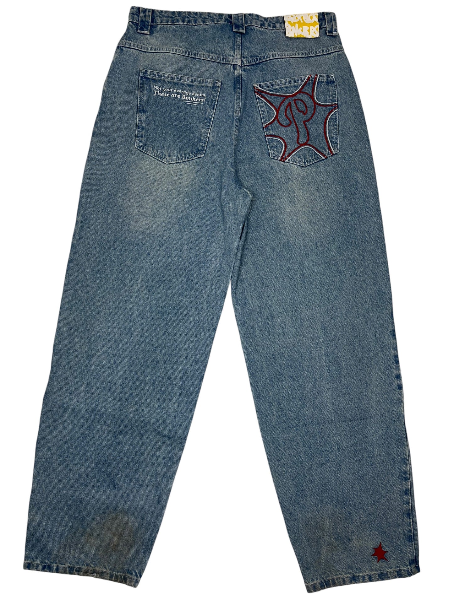 Protect Ldn Denim Jeans Red Pocket - (GRADE A) L