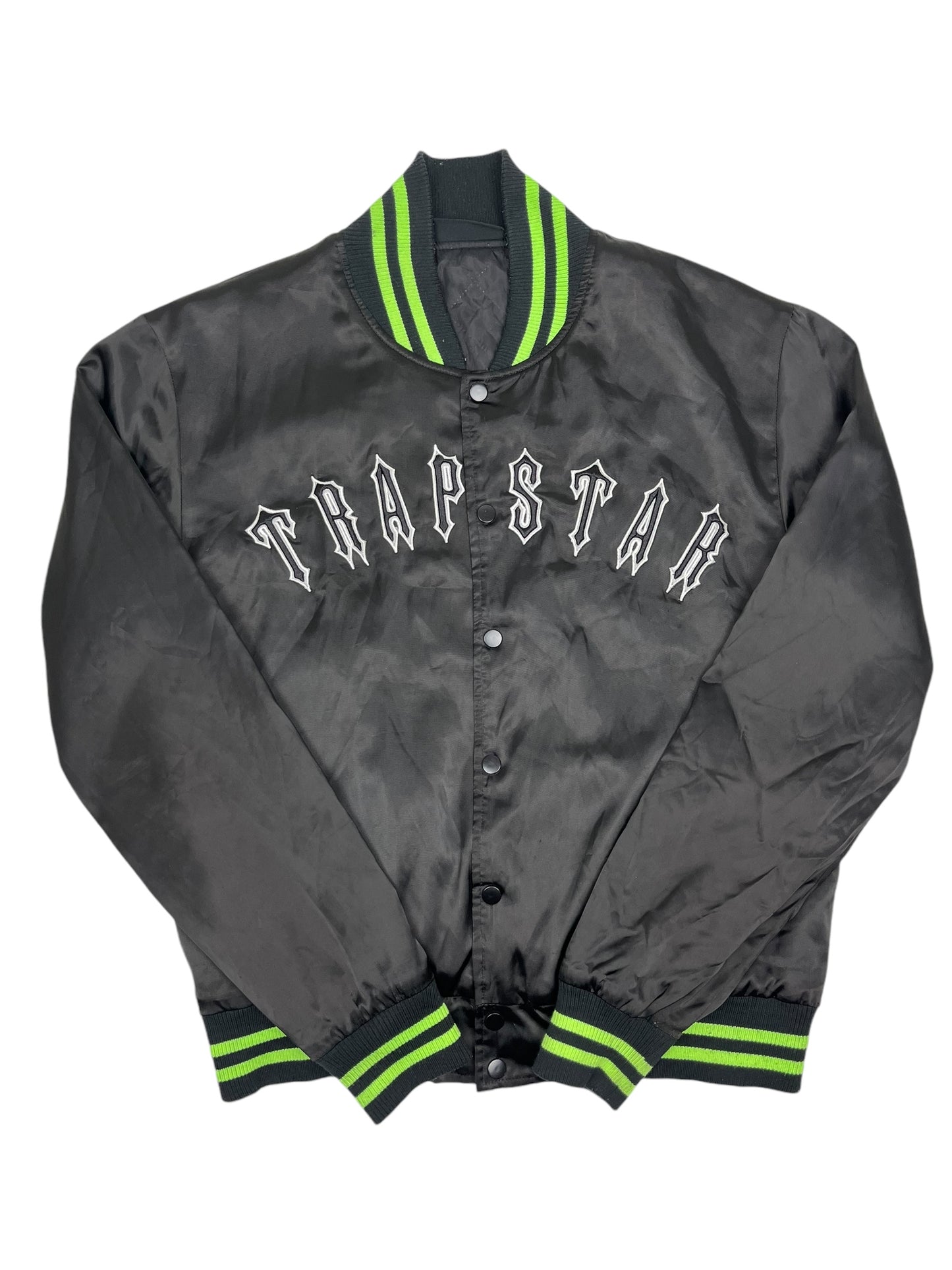 Trapstar Varsity Black/Green - (NEW) L