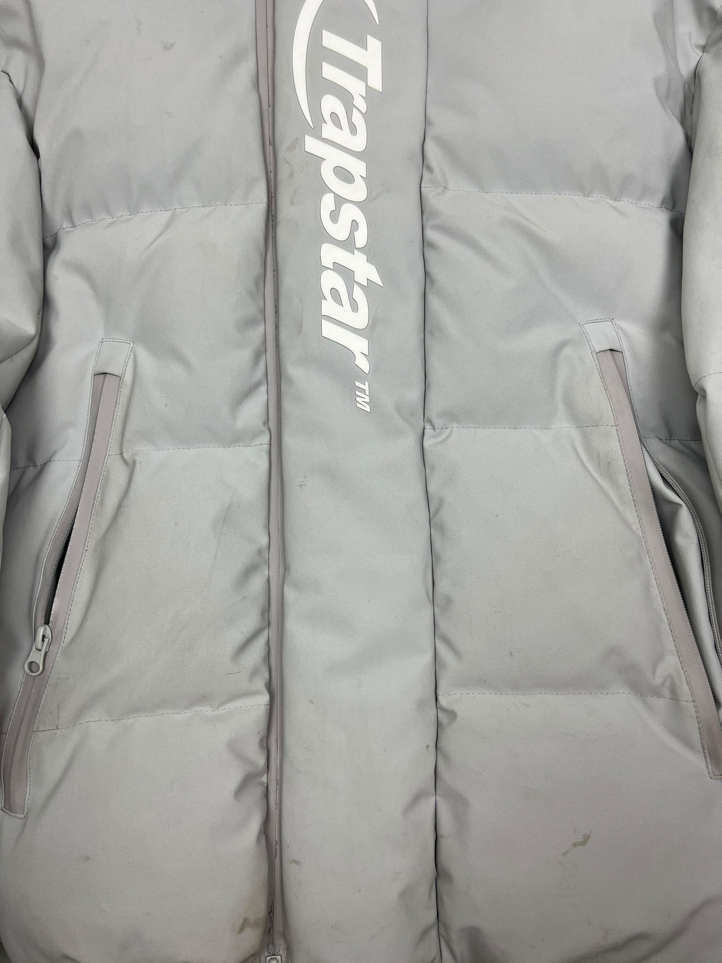 Trapstar Hyperdrive Technical Puffer Grey - (GRADE B) XXL