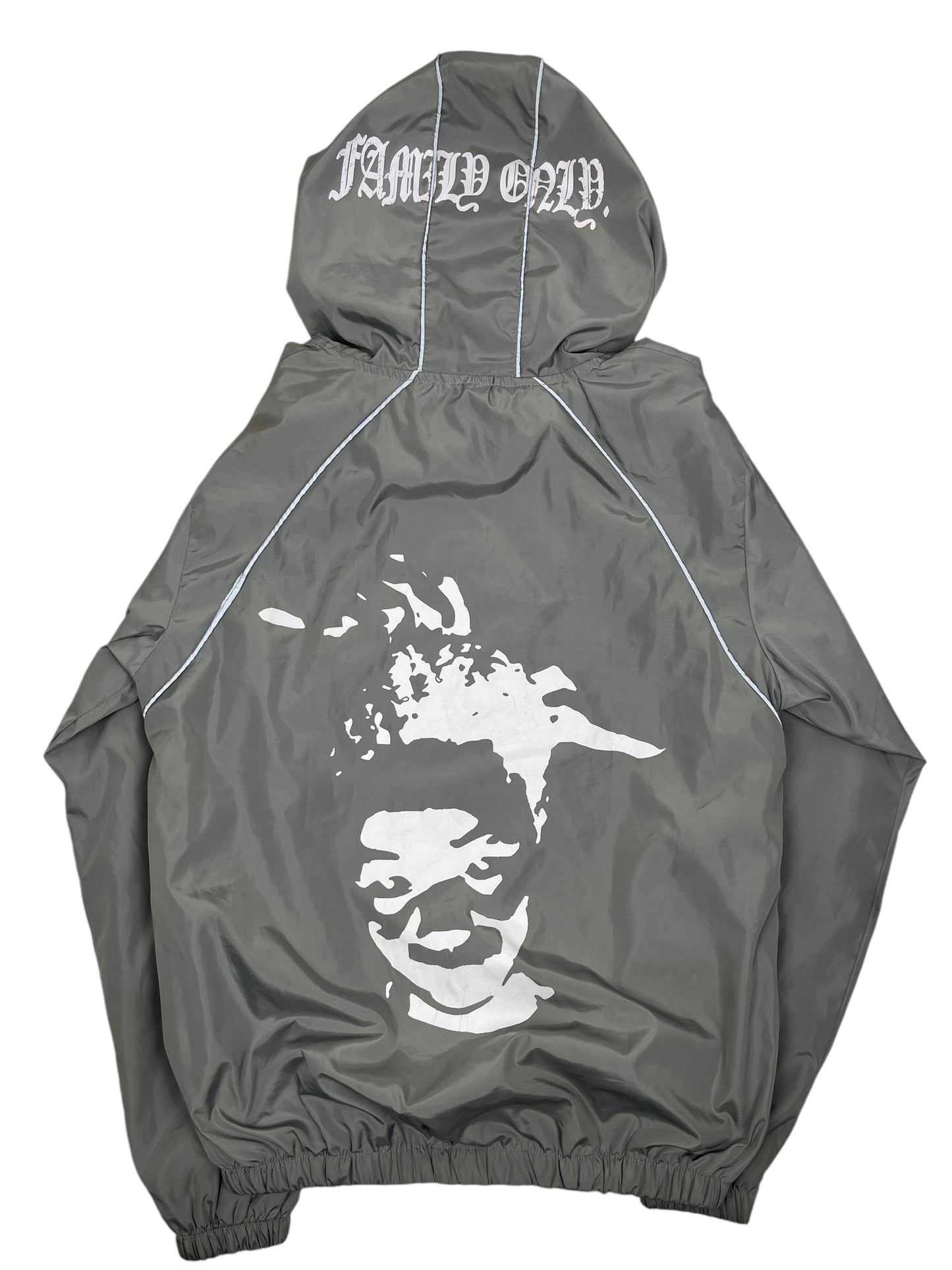 9ine Double 0we Shell Jacket Grey - (GRADE A) M