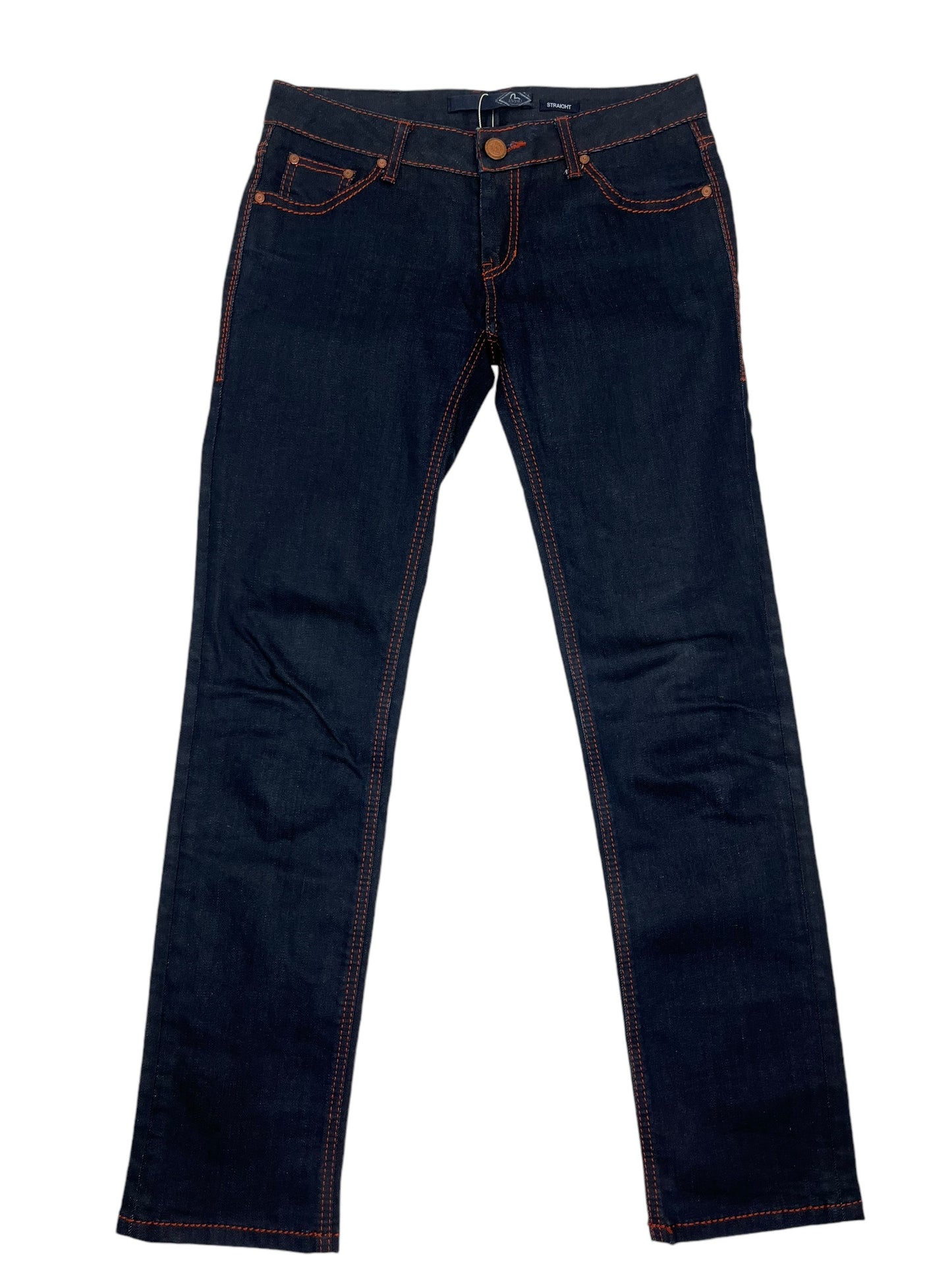 Evisu Red Contrast Stitch Denim Jeans - (GRADE A) M