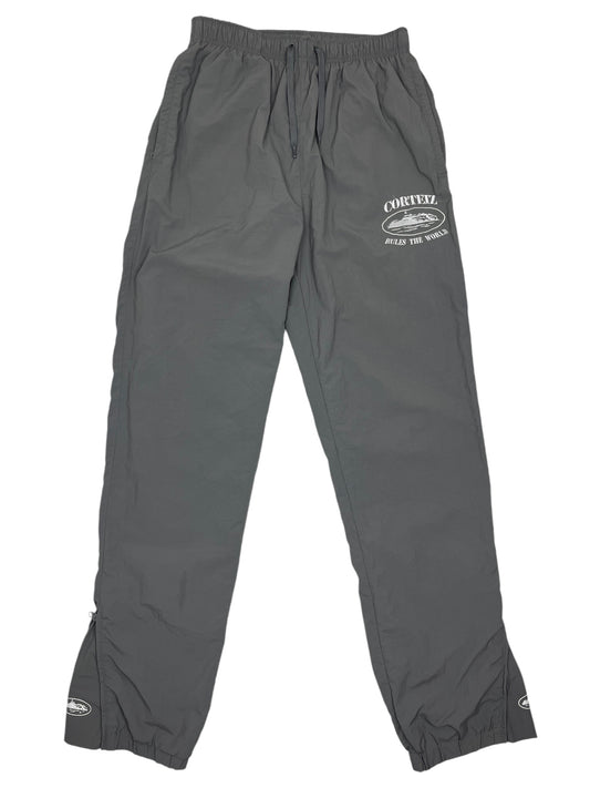 Corteiz Shell Tracksuit Bottoms Grey - (GRADE B) S