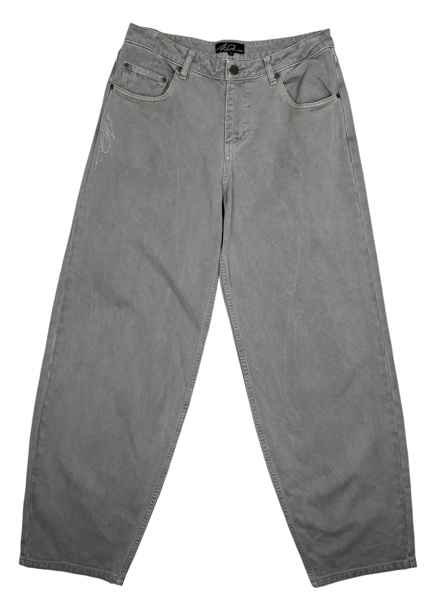 A1 Denim Grey Denim Jeans - (GRADE B) W32