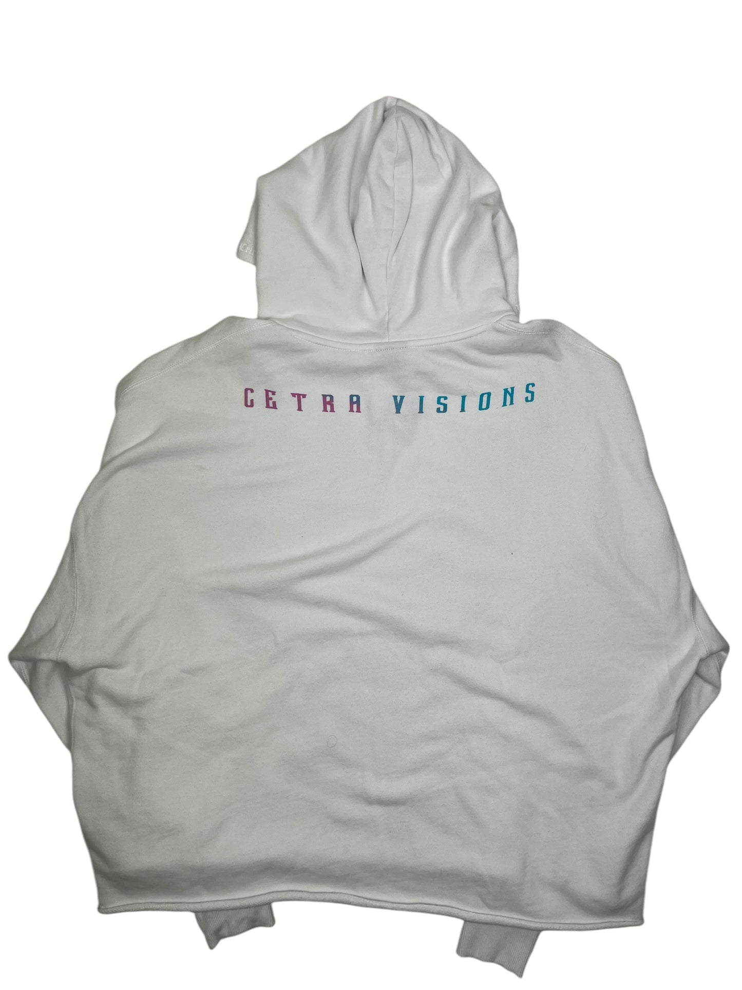 Cetra Visions Vision Clearer Hoodie White - (GRADE A) M