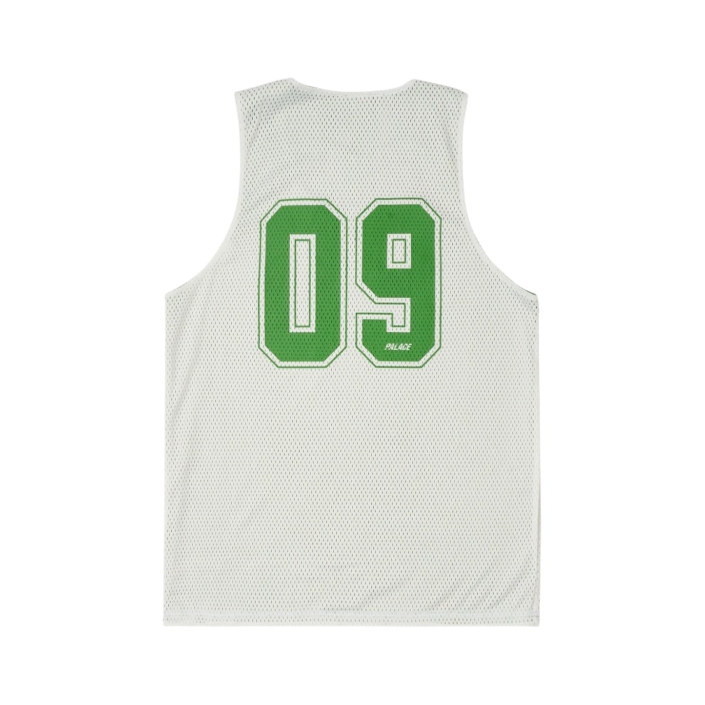 Palace Reverso Mesh Vest green|white