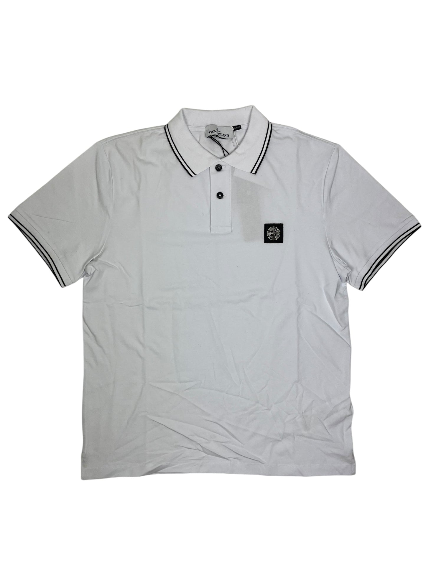 Stone Island Polo Shirt Slim Fit White - (NEW)