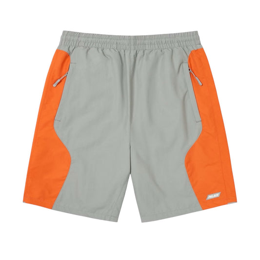 Palace Duo Shell Shorts grey|orange - M