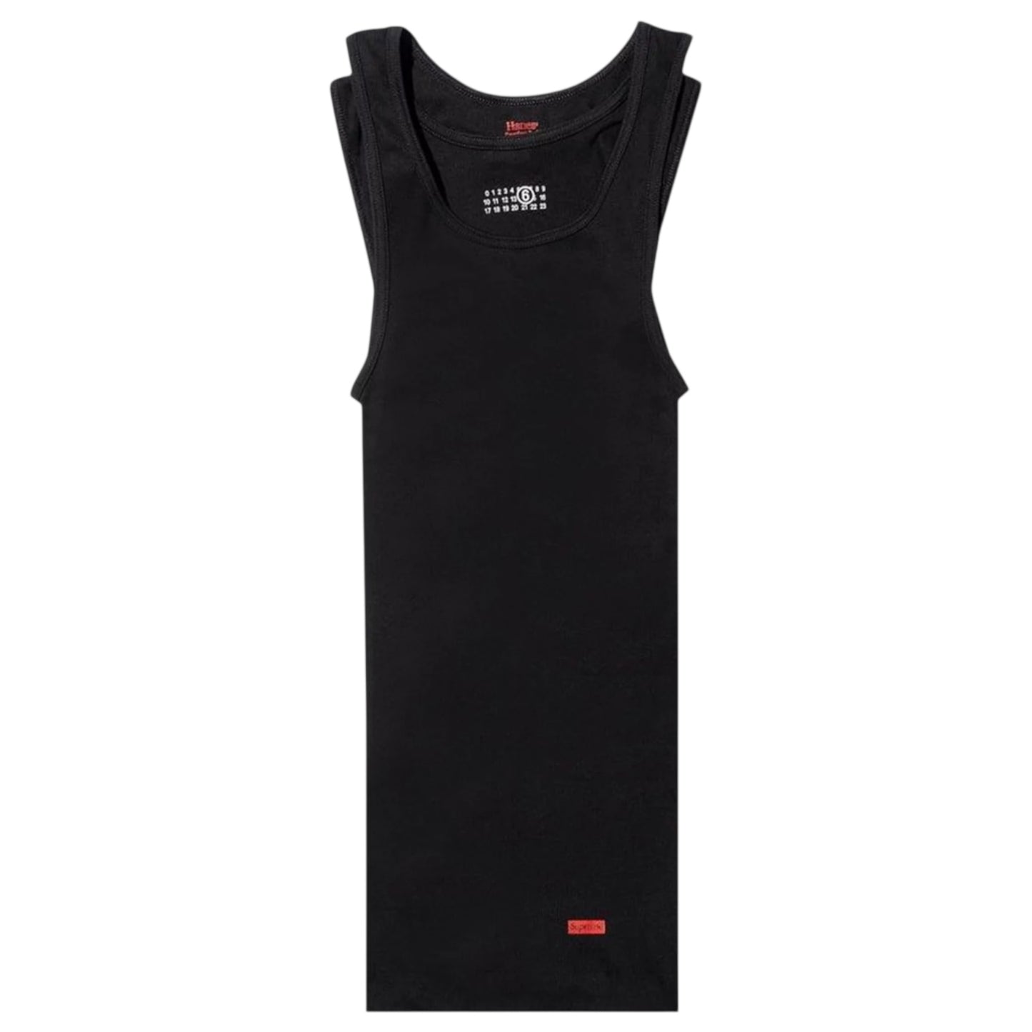 Supreme MM6 Maison Margiela Hanes Tank Top black - XL
