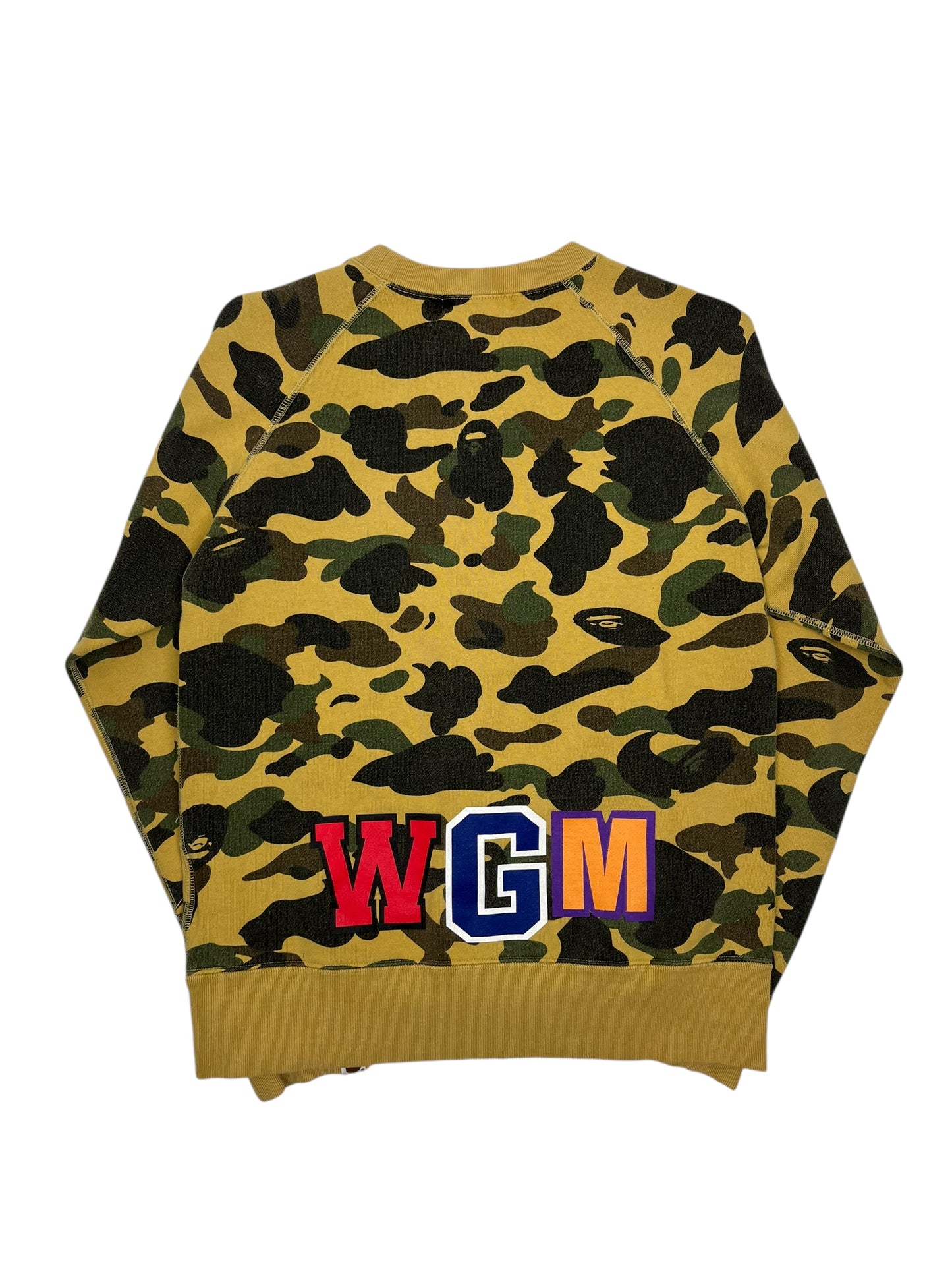 Bape Zip Shark Crewneck Camo - (GRADE A) S