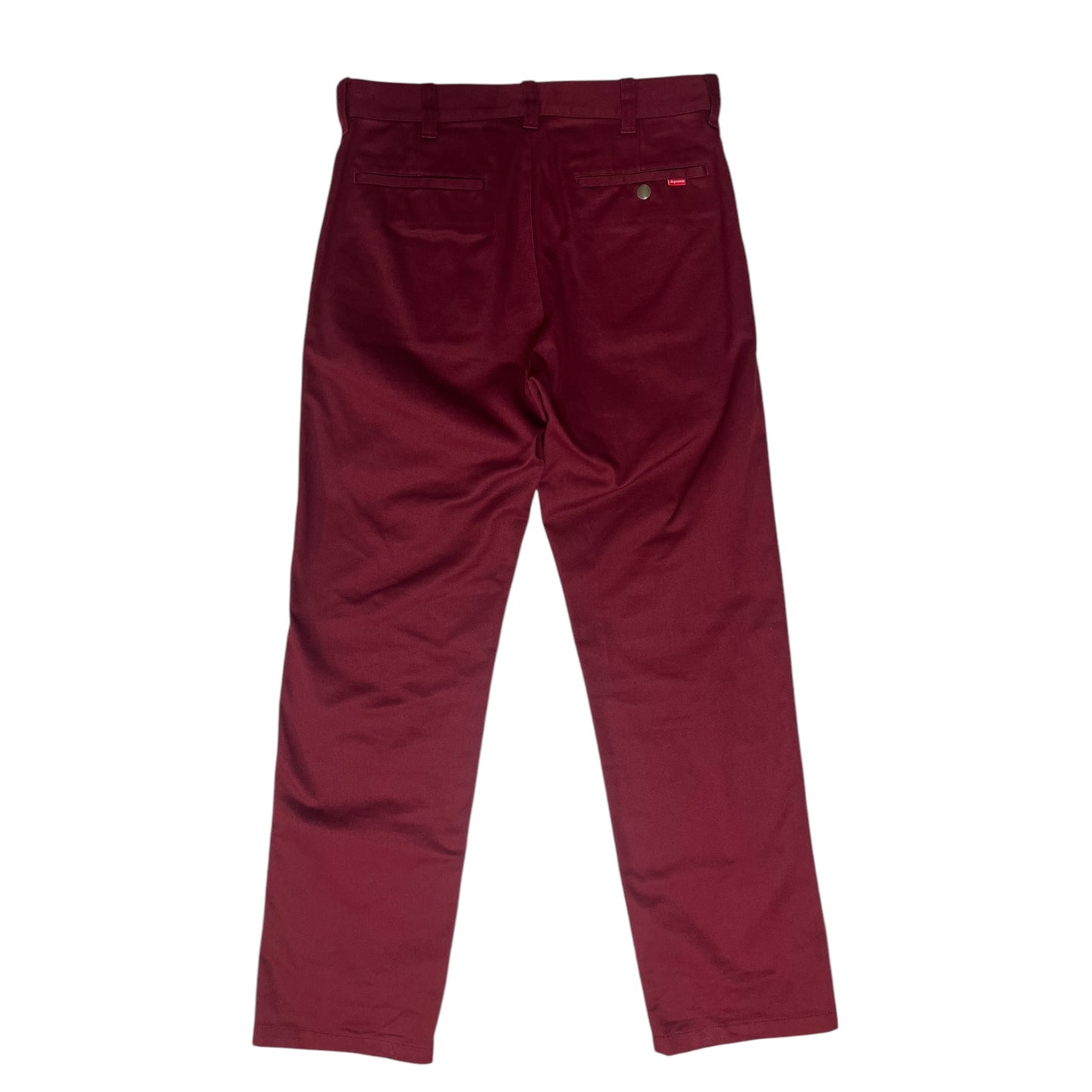 Supreme Trousers burgundy - (GRADE A) / W30