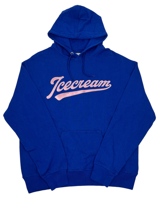 BBC Ice Cream Classic Logo Blue/Pink Hoodie - (NEW)