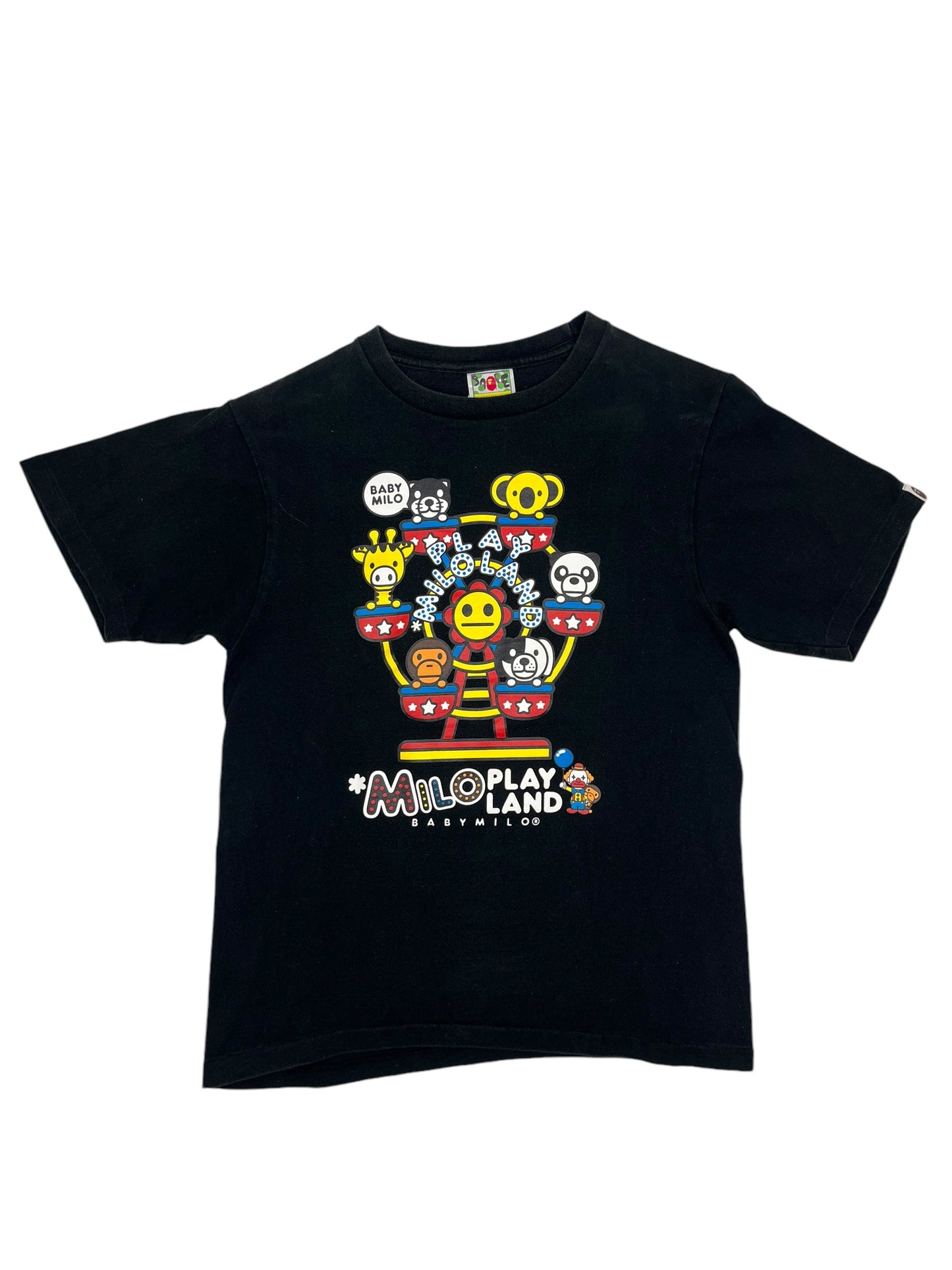 Bape Miloland T Shirt Black - (GRADE A) L