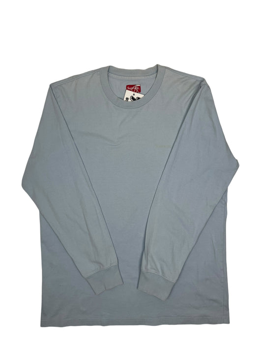 Supreme Longsleeve T Shirt Light Blue - (GRADE A) XL